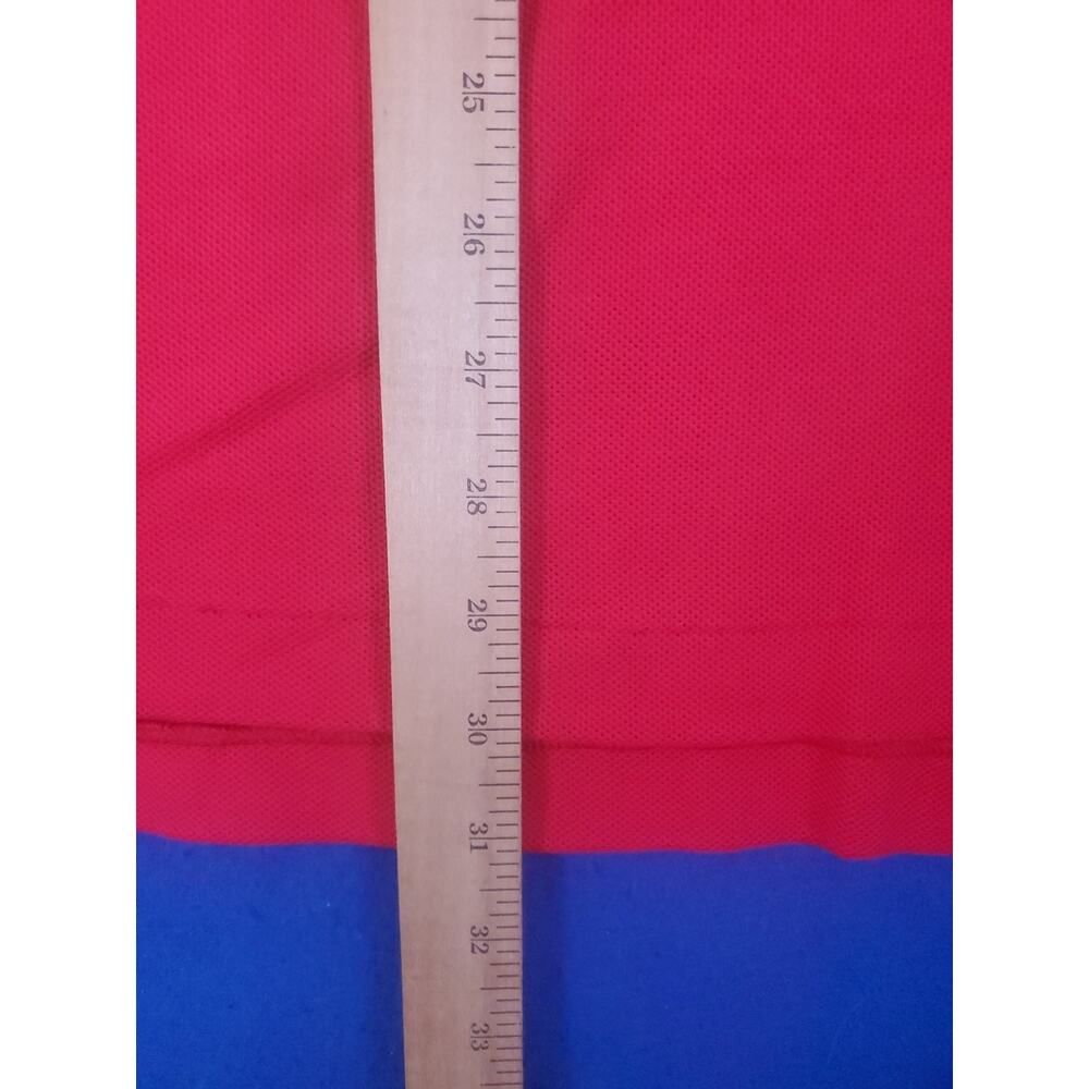Vintage Izod Club Dewar's NWOT Red Polo Shirt Men's Size Large Nwot - Picture 7 of 15